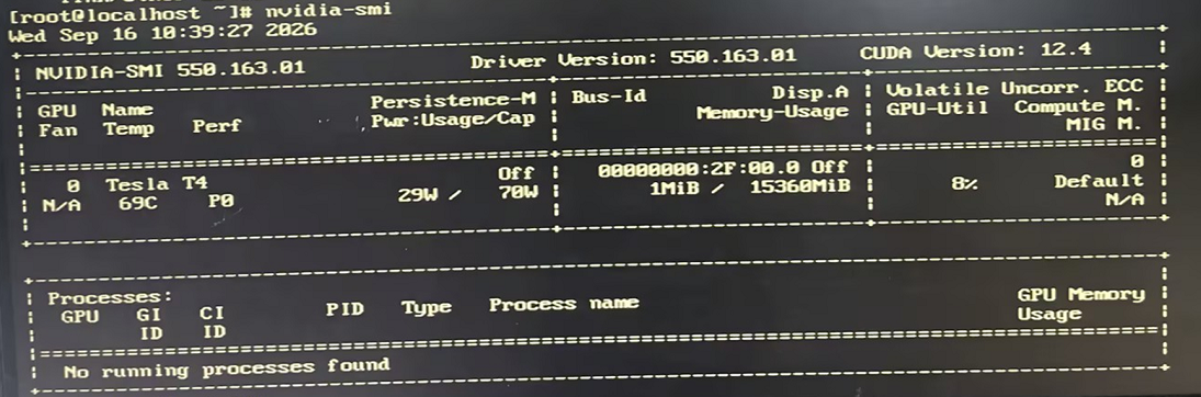 nvidia-smi