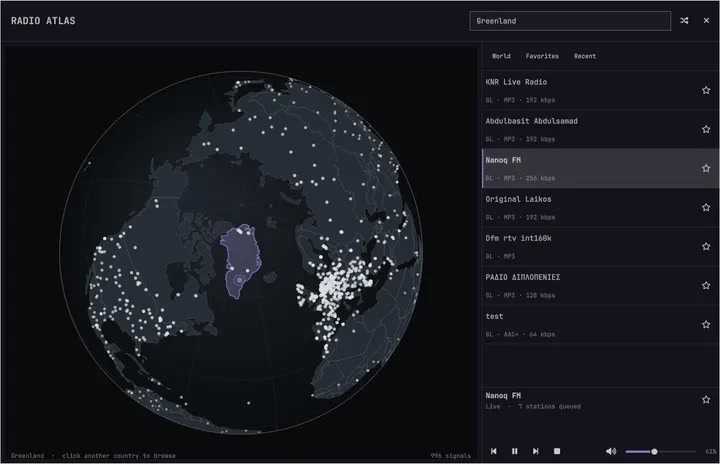 Radio Atlas 插件